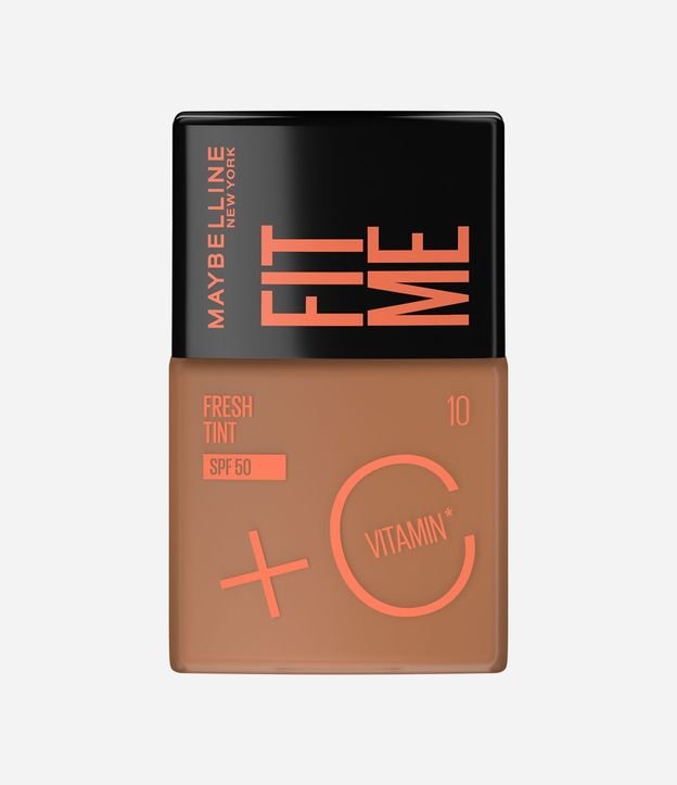 Base Líquida Maybelline NY Fit Me Fresh Tint Vitamina C FPS50 Tono 10
