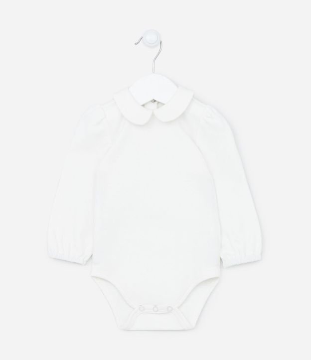 Vestido Infantil en Terciopelo con Bolsillos - Talle 0 al 18 meses 4