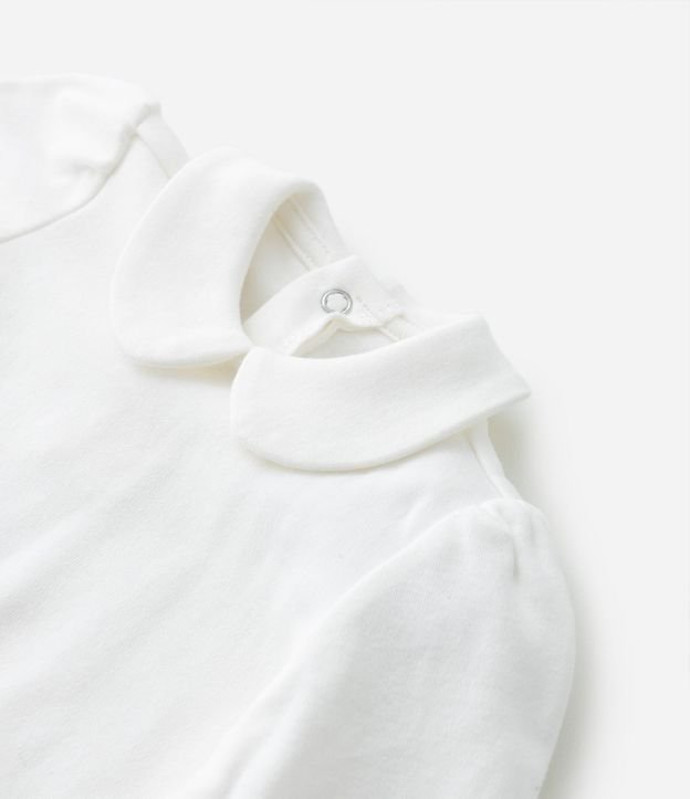 Vestido Infantil en Terciopelo con Bolsillos - Talle 0 al 18 meses 8