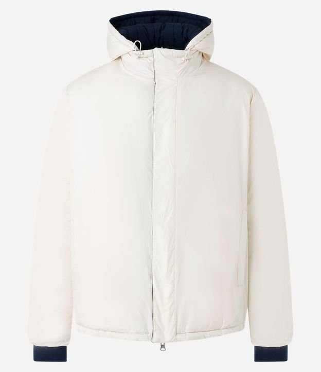 Campera Puffer Doble Faz con Capucha y Cuello Alto 13