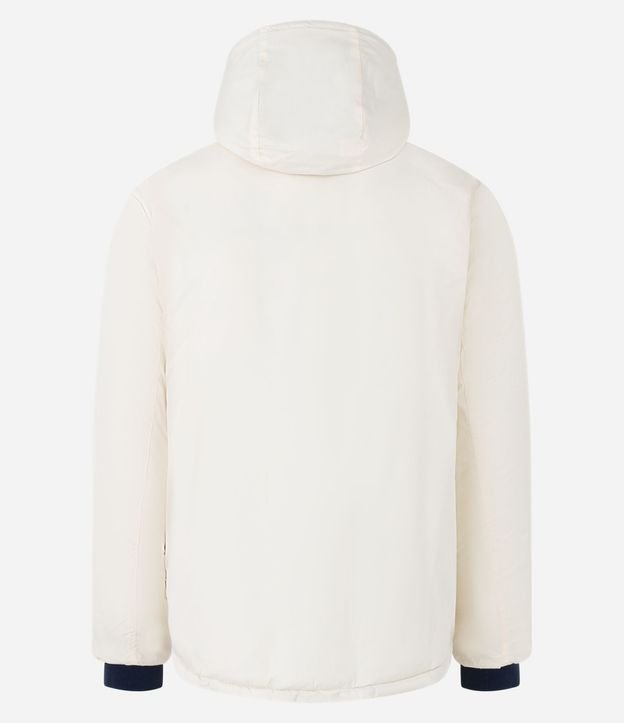 Campera Puffer Doble Faz con Capucha y Cuello Alto 14