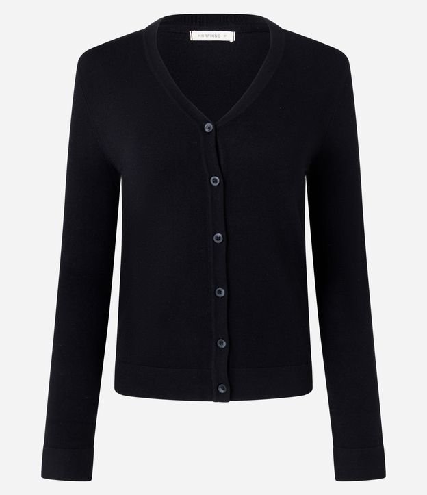 Cardigan en Viscosa con Cierre en Botones 5