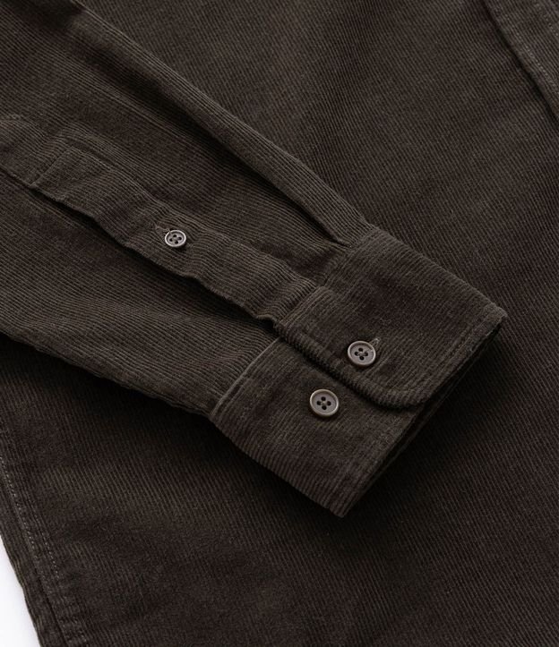 Camisa en Terciopelo con Bolsillos Delanteros 11