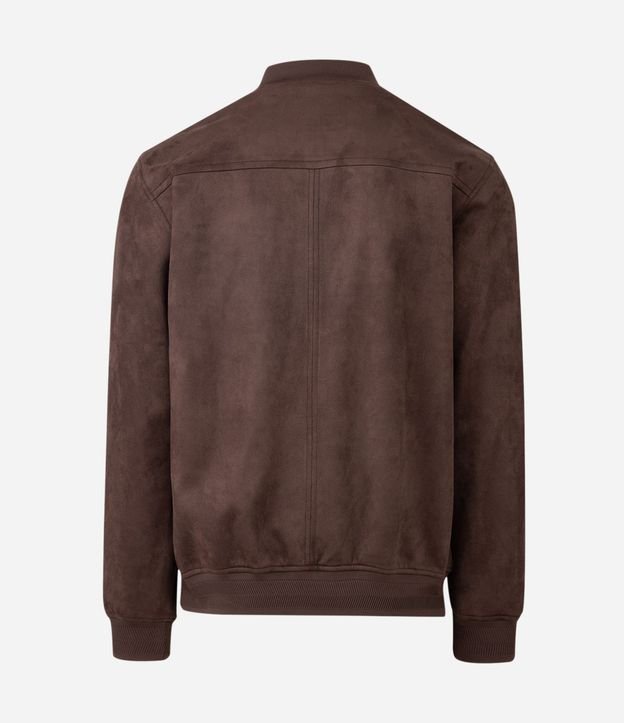 Chaqueta Bomber Lisa con Bolsillo 11