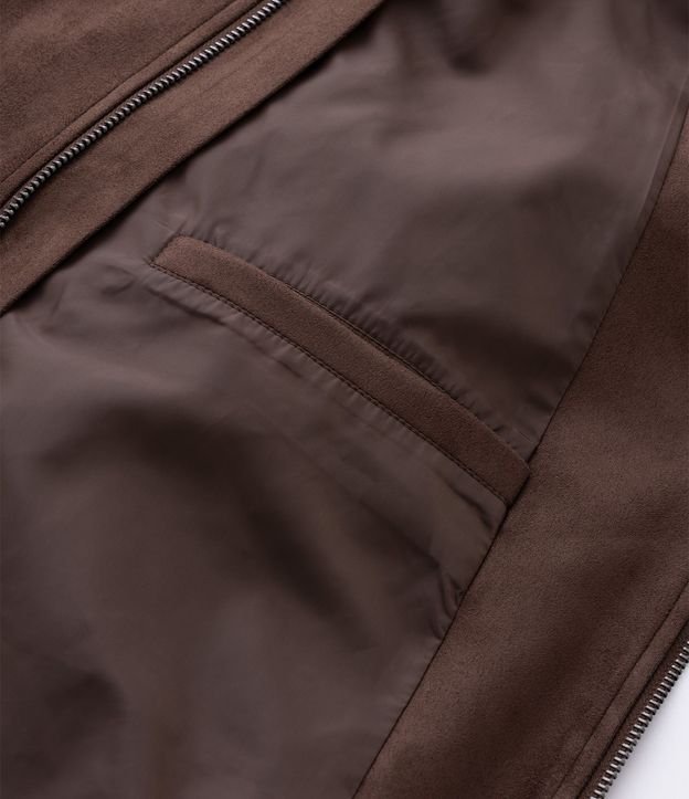 Chaqueta Bomber Lisa con Bolsillo 15