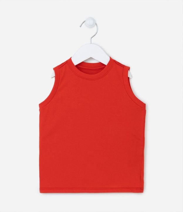 Musculosa Básica Infantil en Algodón - Talle 1 a 5 años