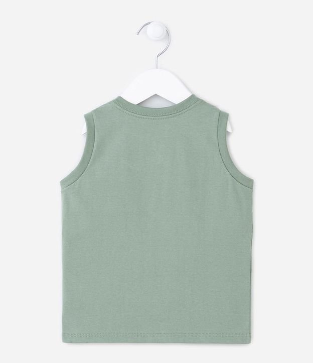 Musculosa Básica Infantil en Algodón - Talle 1 a 5 años 3