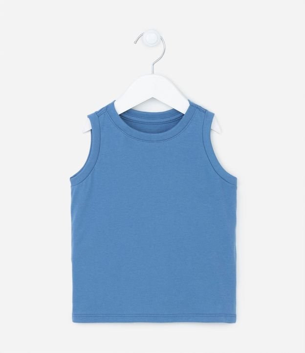 Musculosa Básica Infantil en Algodón - Talle 1 a 5 años