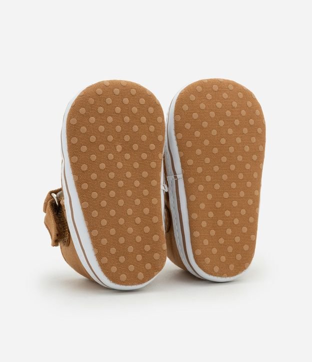 Sandalia Infantil Têxtil con Tiras y Velcro - Talle 0 a 18 meses 5