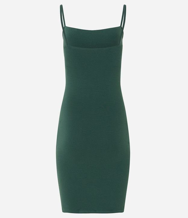 Vestido Corto en Algodón con Breteles Finos 3