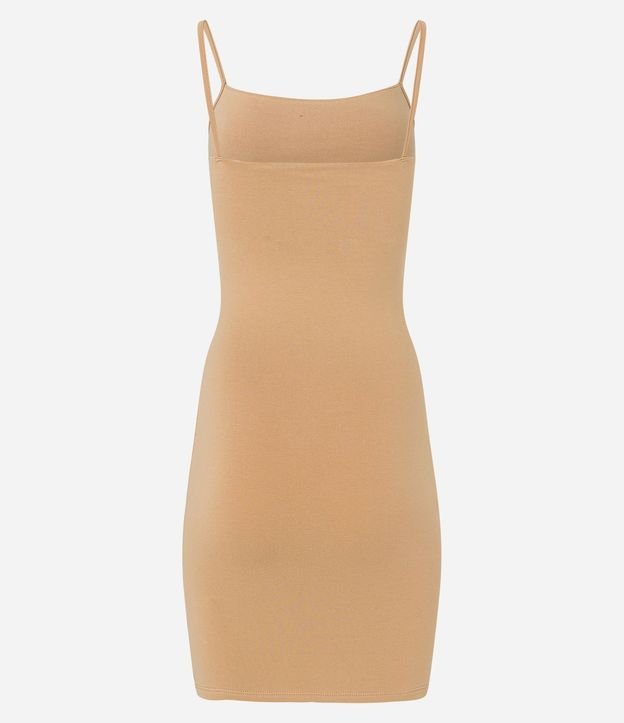 Vestido Corto en Algodón con Breteles Finos 2