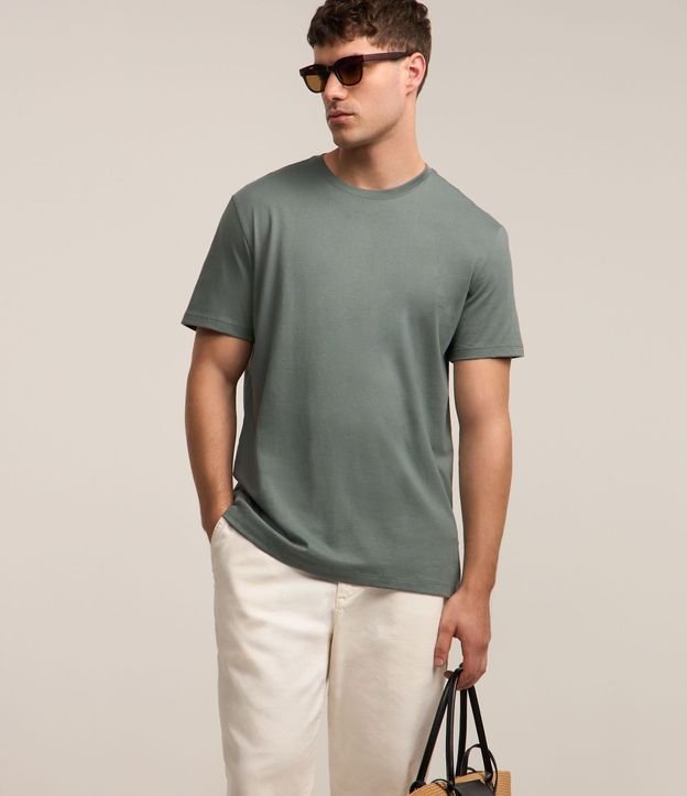 Remera Comfort Básica en Algodón Peruano