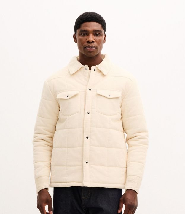 Campera de Terciopelo Cotele con dos Bolsillos de Solapa 6