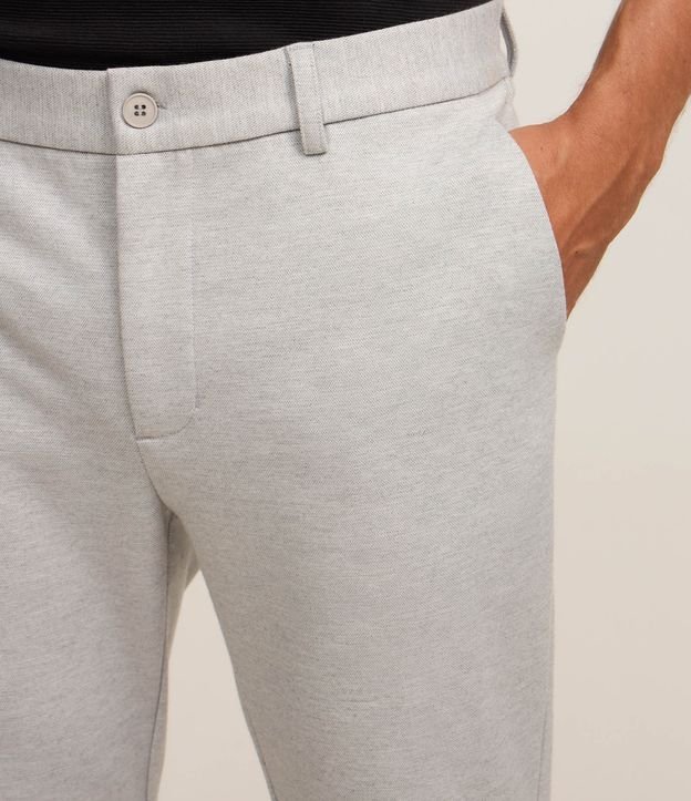Pantalón Slim Performance en Sastrería con Textura 7