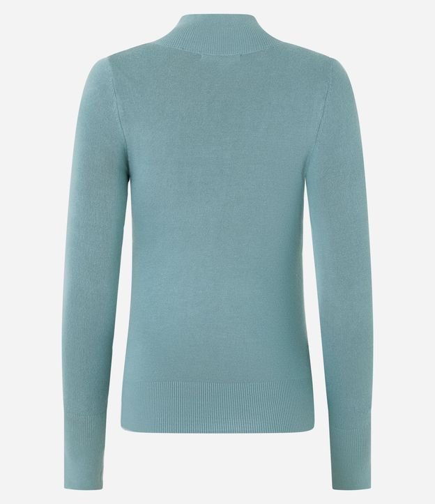 Blusa Básica en Viscosa con Cuello Alto 9