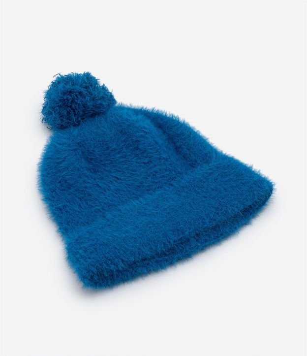 Gorro Infantil Felpudo con Pompón