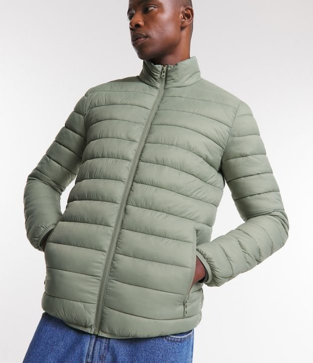 Campera Puffer Ultraligera en Poliamida 4