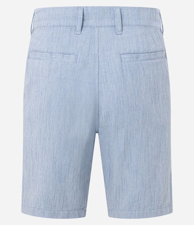 Bermuda Slim Texturizada en Lino con Algodón 7