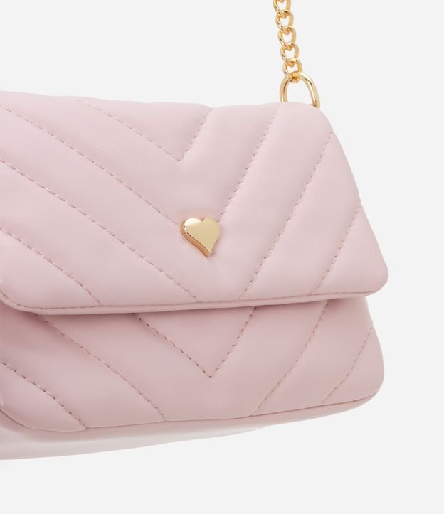 Bolso Transversal Infantil en PU con Textura Capitoneada - Talle U 5