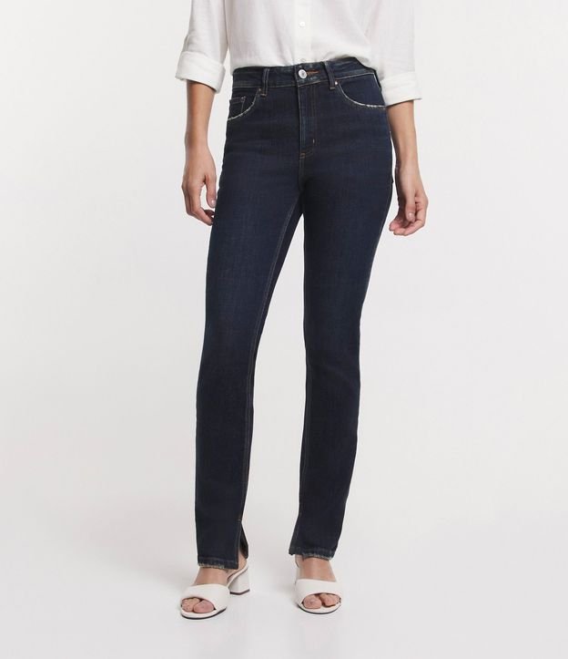 Pantalón Slim en Jeans con Bolsillos 2