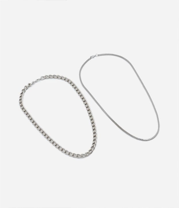 Kit 02 Collares con Cadenas Variadas 3