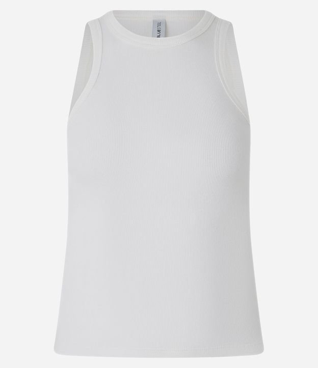Blusa Musculosa Básica en Rib con Ligera Textura 10