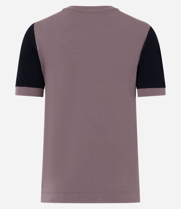 Blusa en Viscosa con Recortes Assimétricos y Bloques de Color 7