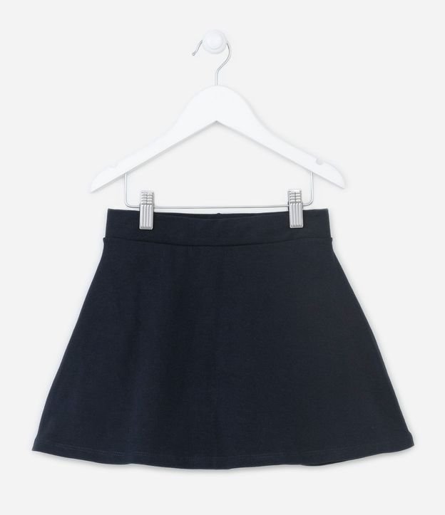 Short Pollera Infantil en Cotton - Talle 5 a 14 años 2