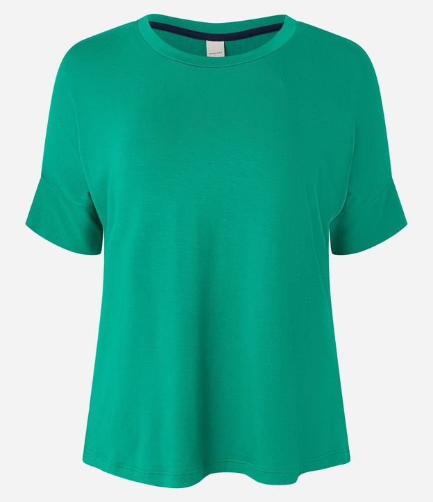 Blusa en Viscosa con Mangas Cortas sin Sisas 6