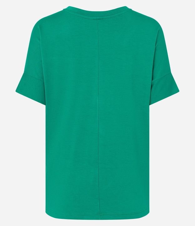 Blusa en Viscosa con Mangas Cortas sin Sisas 7