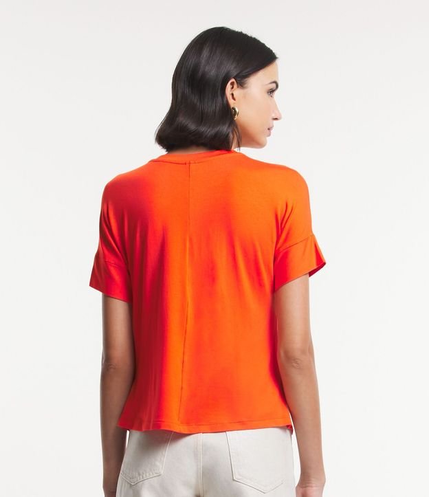 Blusa en Viscosa con Mangas Cortas sin Sisas 5