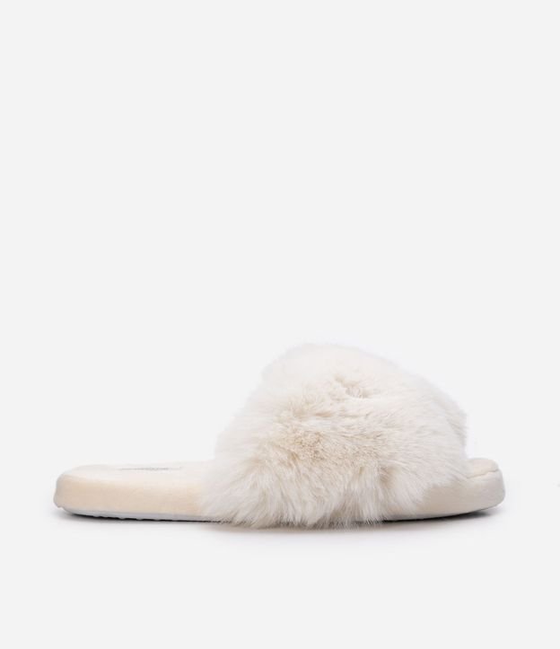 Pantufla Abierta con Peluche