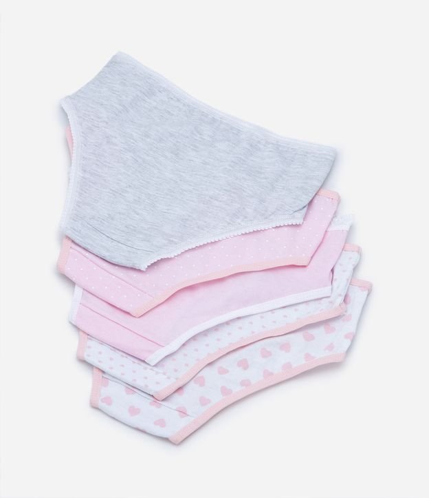 Kit 05 Bombachas Infantil con Estampados - Talle 2 al 14 años 2
