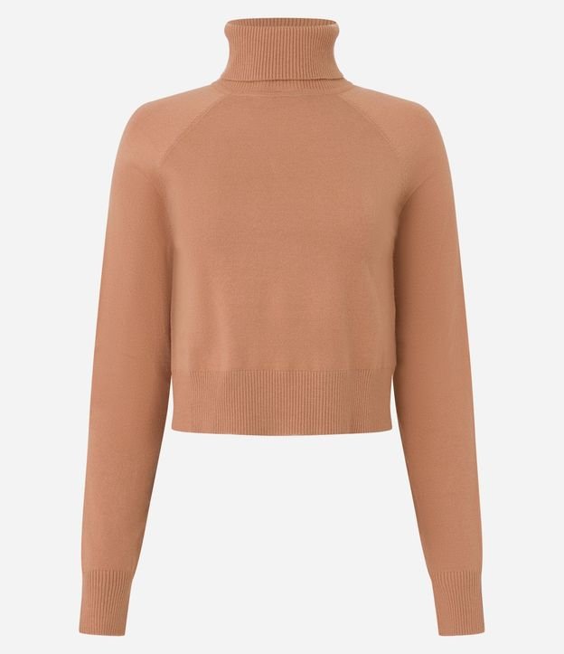 Blusa de Punto con Cuello Alto 5