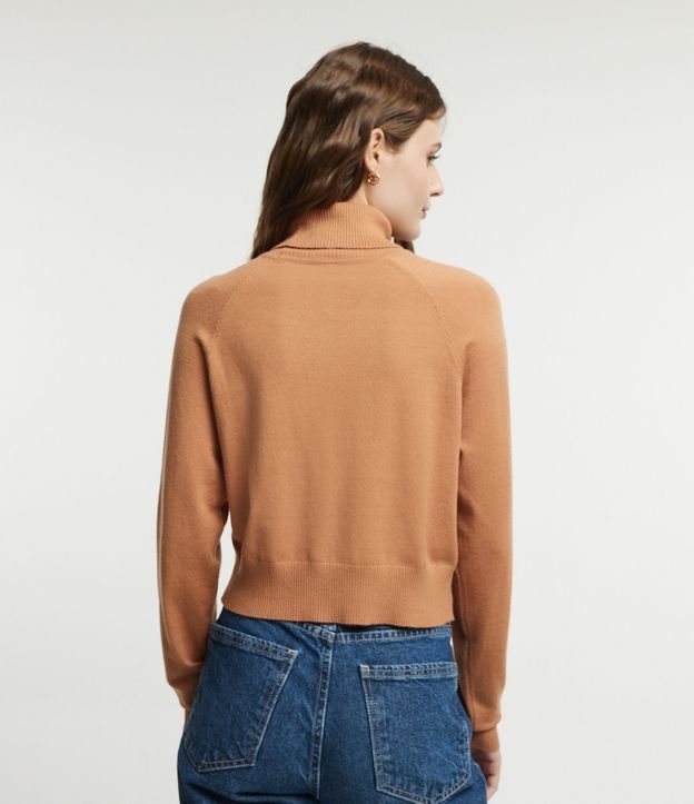 Blusa de Punto con Cuello Alto 3