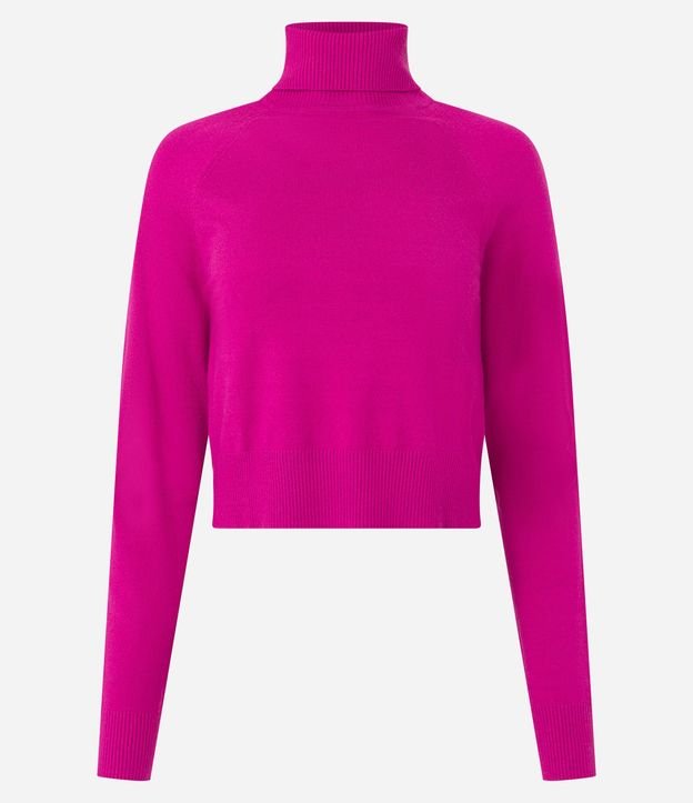 Blusa de Punto con Cuello Alto 6