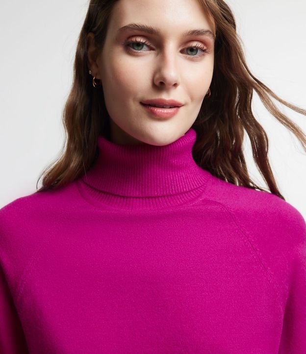 Blusa de Punto con Cuello Alto 5