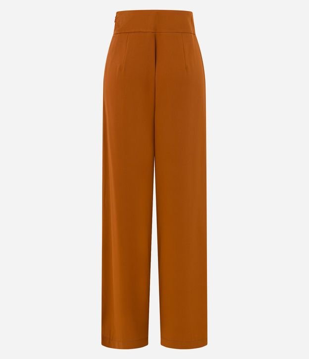 Pantalón Pantalona en Crepé con Friso Delantero 9