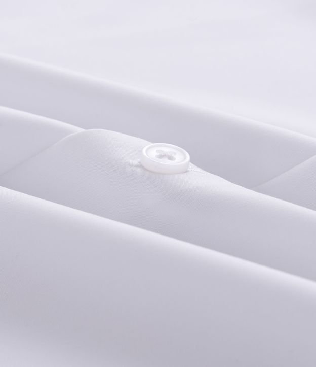 Camisa Regular en Microfibra con Cuello Inglés y Manga Larga 9
