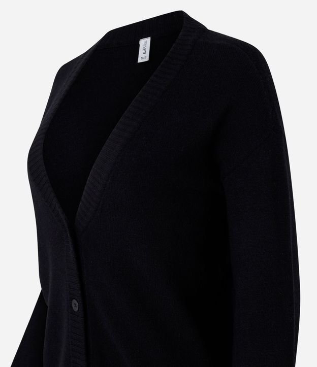 Cardigan Corto de Punto con Botones 6