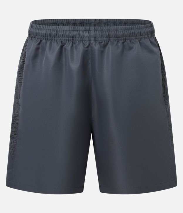Bermuda Deportiva Básica con Cintura Elástica y Red Lateral 6