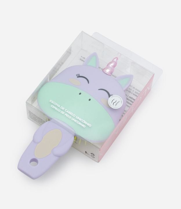Cepillo para el Pelo Infantil con Cable Unicornio 3