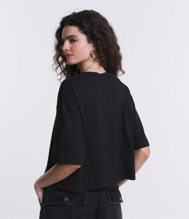 Blusa Cropped Oversized en Algodón Peruano 4