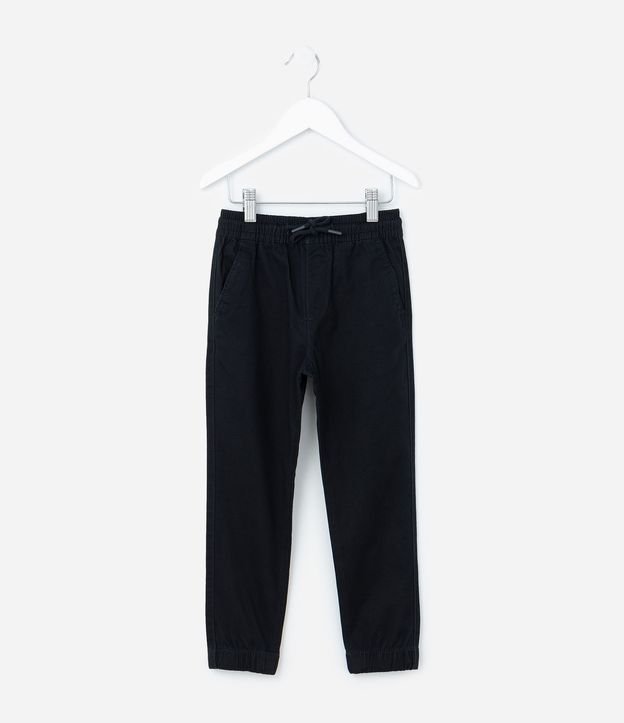 Pantalón Jogger Infantil en Sarga - Talle 5 a 14 años