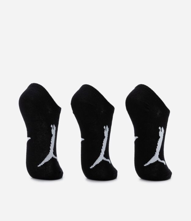 Kit 3 Pares de Medias Infantiles Invisíbles Puma - Talle 25 al 39 3