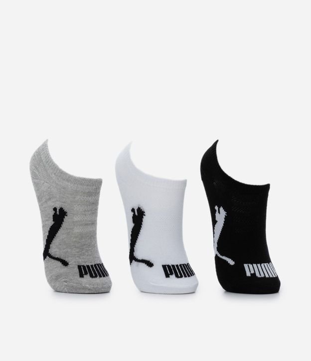 Kit 03 Medias Ballet Infantiles Puma - Talle 25 al 34 2