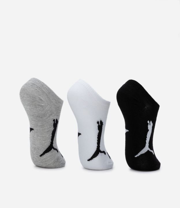 Kit 03 Medias Ballet Infantiles Puma - Talle 25 al 34 3