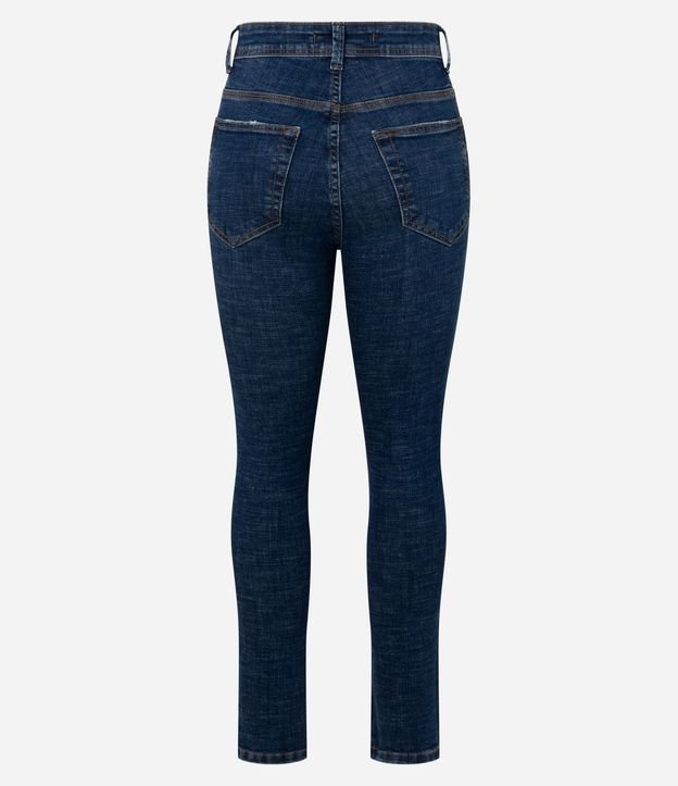 Pantalón Cigarrete en Jeans con Bolsillos 6