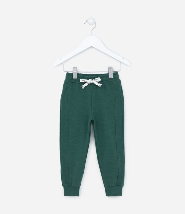 Pantalón Algodón Infantil con Recortes Laterales - Talle 1 a 5 años