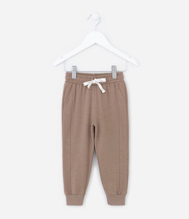 Pantalón Algodón Infantil con Recortes Laterales - Talle 1 a 5 años